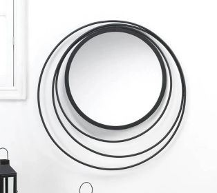 Three Ring Wall Mirror