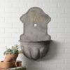 Chã¢Teau Cascade Wall Water Fountain Planter