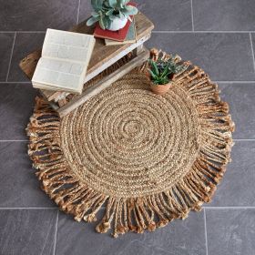 Santa Barbara Jute Tassel Rug