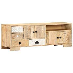 vidaXL TV Cabinet 120x30x40 cm Solid Mango Wood