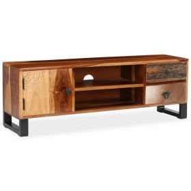 vidaXL TV Stand Solid Wood Sheesham 47.2"x11.8"x15.7"