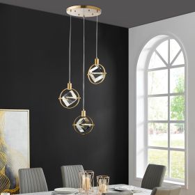 Hollywood Cube 3 Light Pendant