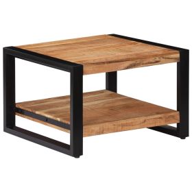 vidaXL Coffee Table 60x60x40 cm Solid Acacia Wood