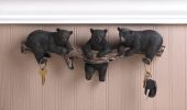 Black Bear Wall Hooks