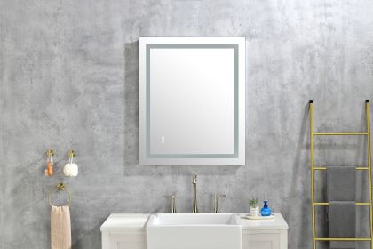 36*30 LED Mirror for Bathroom with Lights; Dimmable; Anti-Fog; Lighted Bathroom Mirror with Smart Touch Button; Memory Function