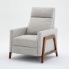 Vivian Push Back Recliner in Performance Fabric - Sea Oat