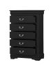 ACME Louis Philippe Chest in Black 23736