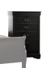 ACME Louis Philippe Chest in Black 23736