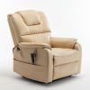 Lounge chair lift chair relax sofa chair sitting room furniture sitting room power supply elderly electric lounge chair (180 degree lying flat)