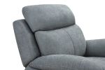 Electric Power Swivel Glider Rocker Recliner Chair with USB Charge Port - Green