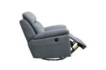 Electric Power Swivel Glider Rocker Recliner Chair with USB Charge Port - Green