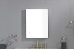 32x 24Inch LED Mirror Bathroom Vanity Mirror with Back Light;  Wall Mount Anti-Fog Memory Large Adjustable Vanity Mirror