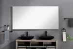 (ONLY FOR PICKUP) 72x 36Inch LED Mirror Bathroom Vanity Mirror with Back Light;  Wall Mount Anti-Fog Memory Large Adjustable Vanity Mirror