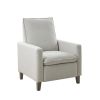 Upholstered Manual Push Back Recliner