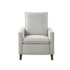 Upholstered Manual Push Back Recliner