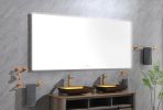 (ONLY FOR PICKUP) 84 x 36Inch LED Mirror Bathroom Vanity Mirror with Back Light;  Wall Mount Anti-Fog Memory Large Adjustable Vanity Mirror