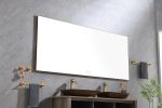 (ONLY FOR PICKUP) 84 x 36Inch LED Mirror Bathroom Vanity Mirror with Back Light;  Wall Mount Anti-Fog Memory Large Adjustable Vanity Mirror