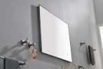 32x 24Inch LED Mirror Bathroom Vanity Mirror with Back Light;  Wall Mount Anti-Fog Memory Large Adjustable Vanity Mirror