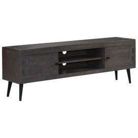 vidaXL TV Cabinet Solid Mango Wood 140x30x45 cm