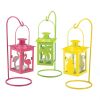 Set Of 3 Tropical Mini Lanterns