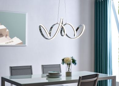 Seville LED Chandelier (Option: Chrome)