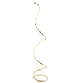 Modern LED Spiral Floor Lamp (Option: Sandy Gold)