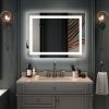 4 Size Bathroom LED Vanity Mirror Wall Mounted Makeup Mirror with Light (Horizontal/Vertiacl)